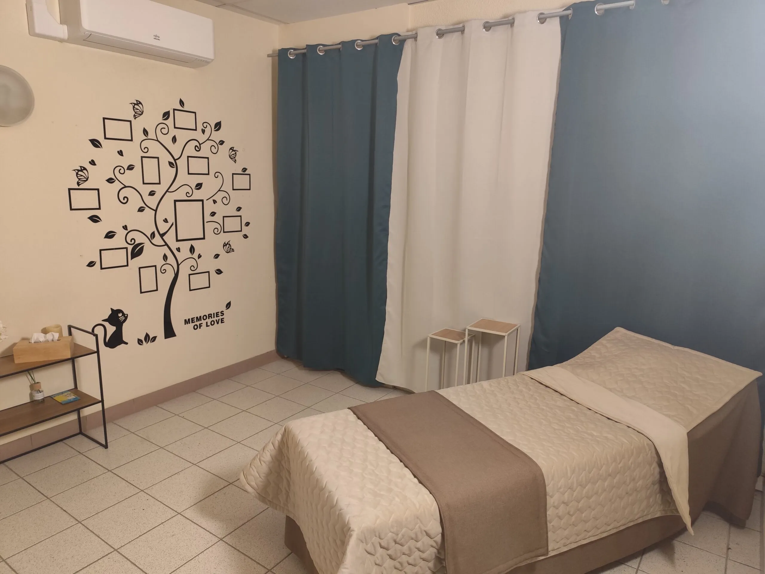 Salon funéraire privé pour le recueillement des familles